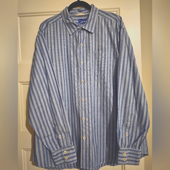 Tommy Bahama Men's Button Down Long Sleeve Shirt sz xl - Picture 3 of 4